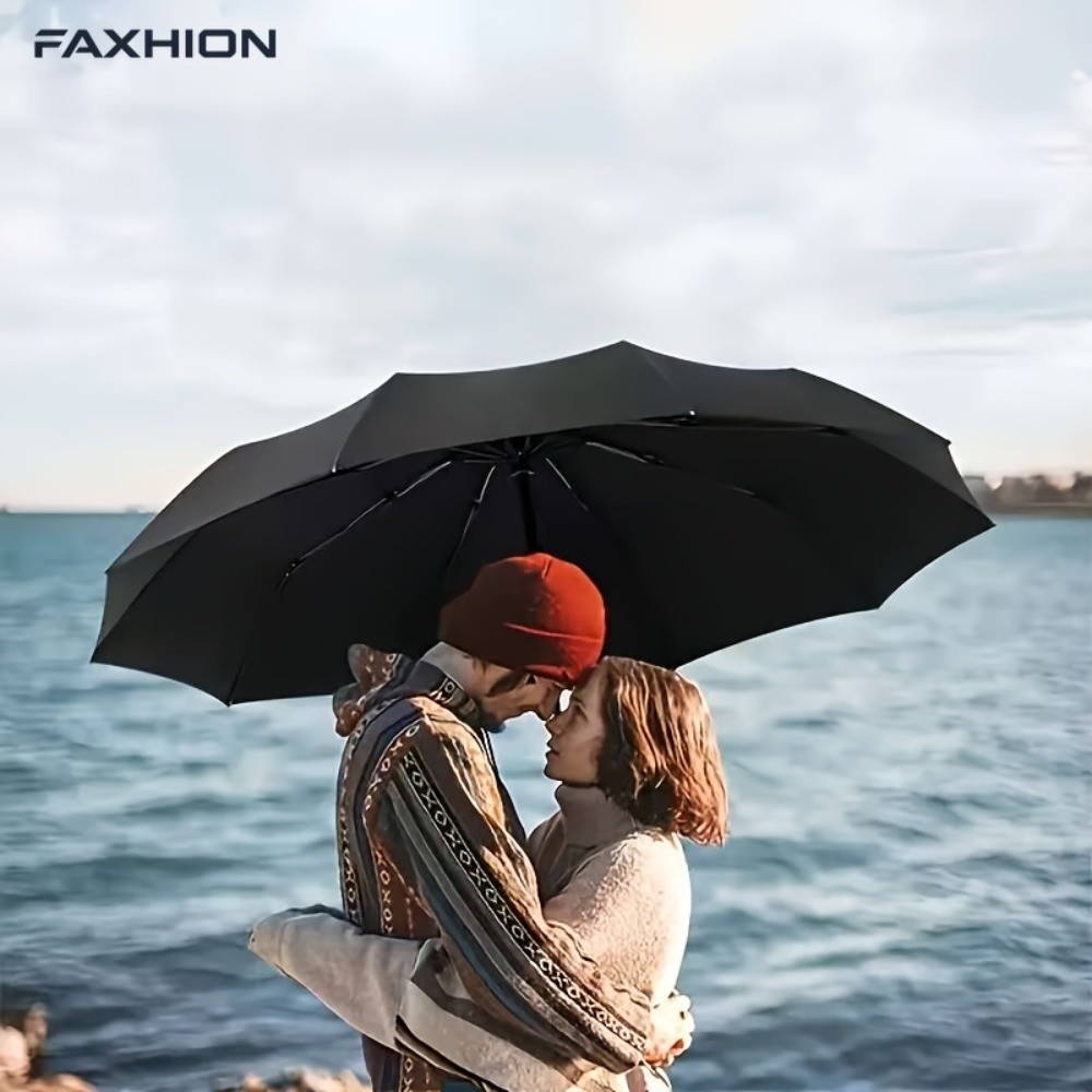 Windproof Umbrella, Folding Model, Both Male and Female Business Use