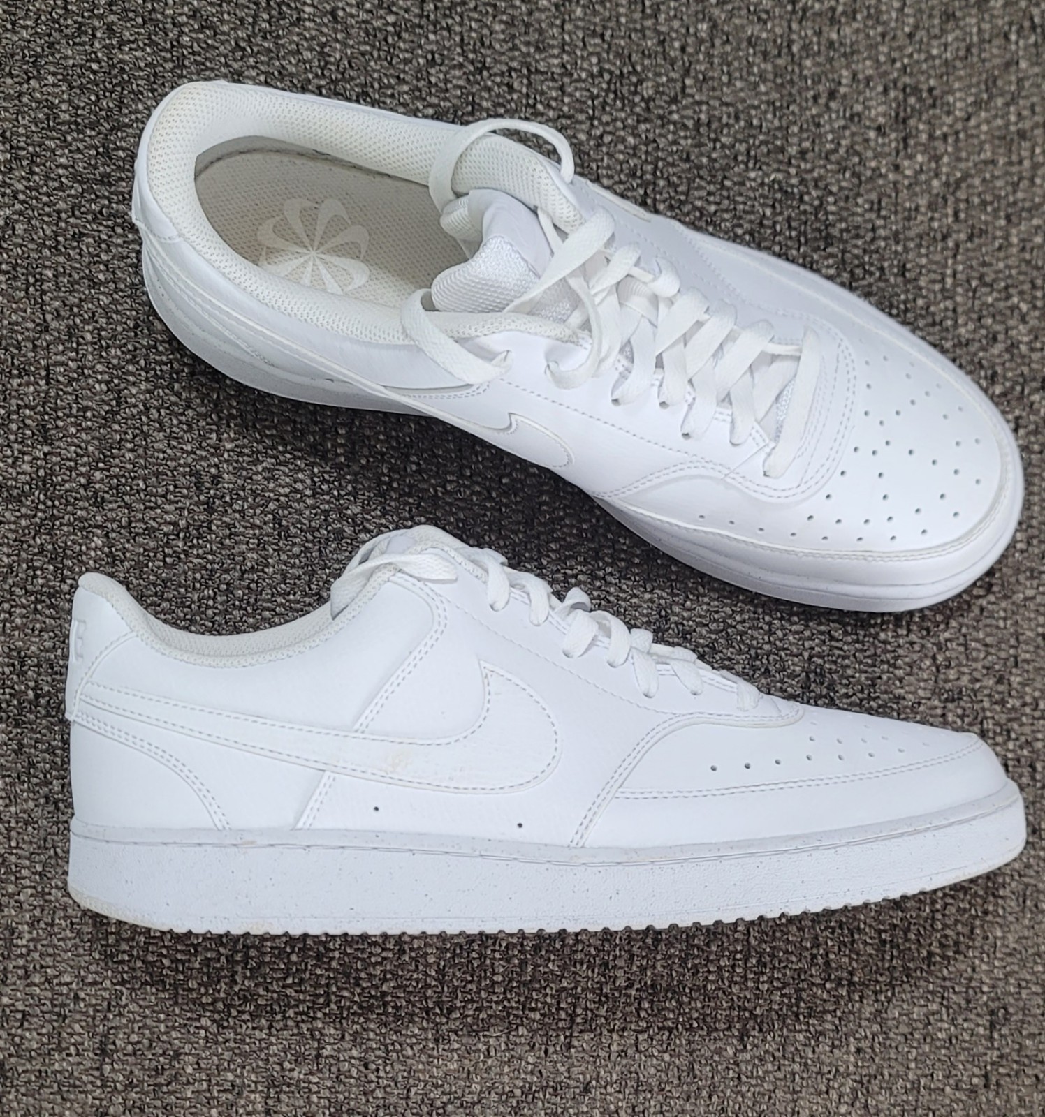 Nike Men’s Court Vision Low Next Nature White White 12 DH2987-100