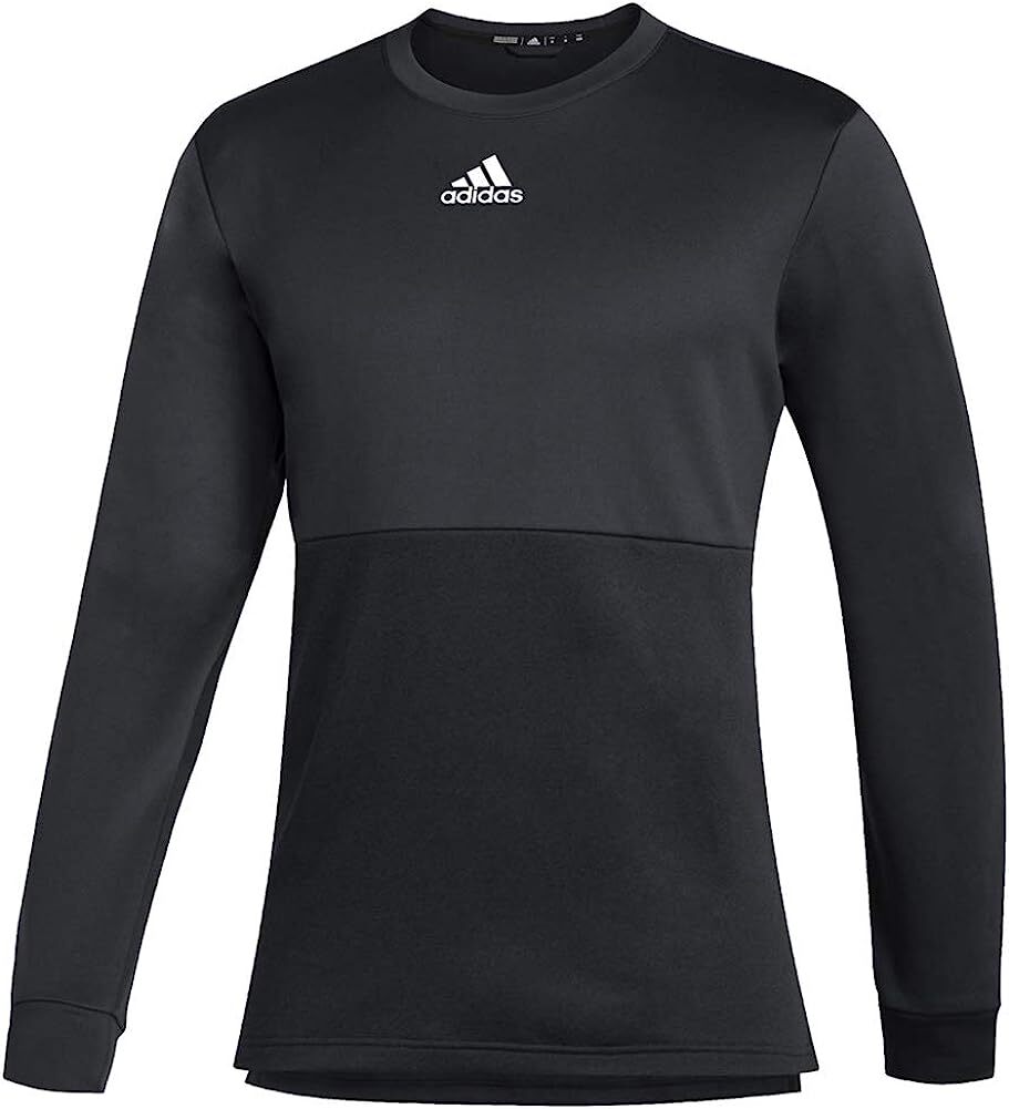 NWT Adidas Men’s Team Issue Crew Top FQ0005 Black/White