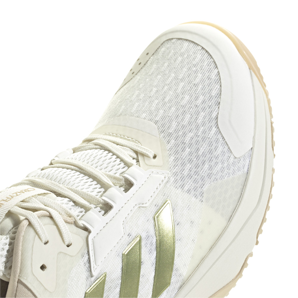adidas Crazyflight 6 Mid Volleyball Womens Off White Sneakers Athletic Shoes HQ