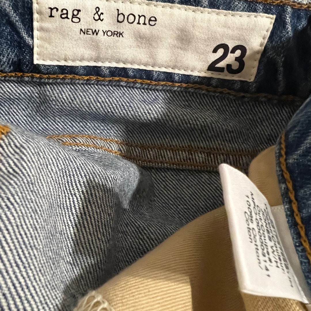 Rag & Bone | Rosa Mid-Rise Boyfriend in Jones | Size 23
