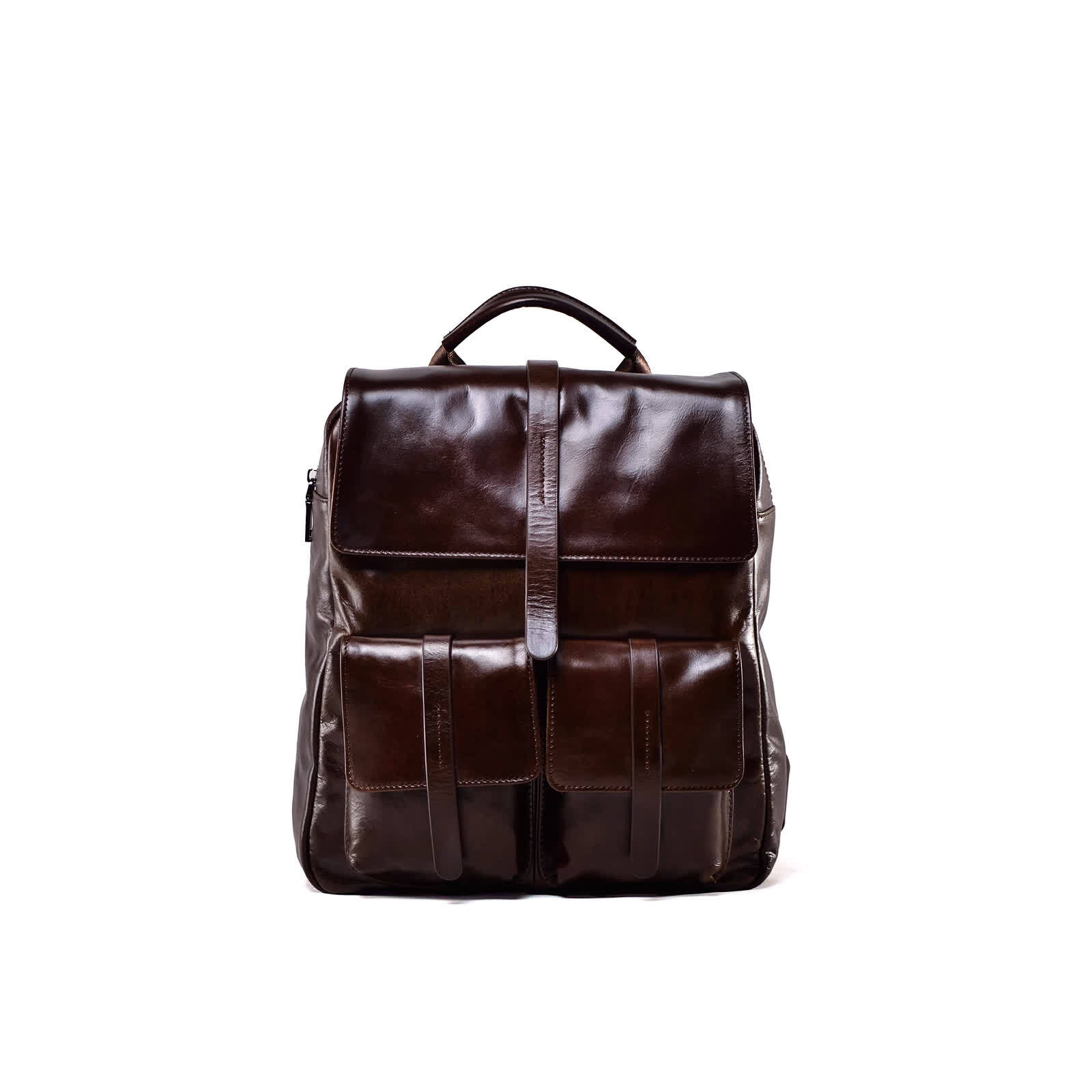 Erivis Womens Leather BACKPACK Bag Shoulder Black Soft Travel Ladies Girls Large