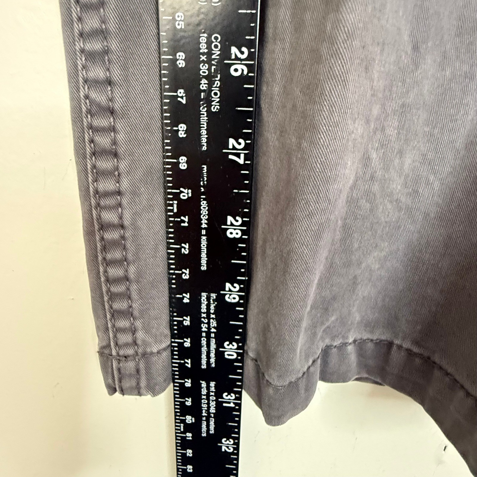 Weatherproof Pants Mens 40×30 Forged Iron Gray Canvas Utility