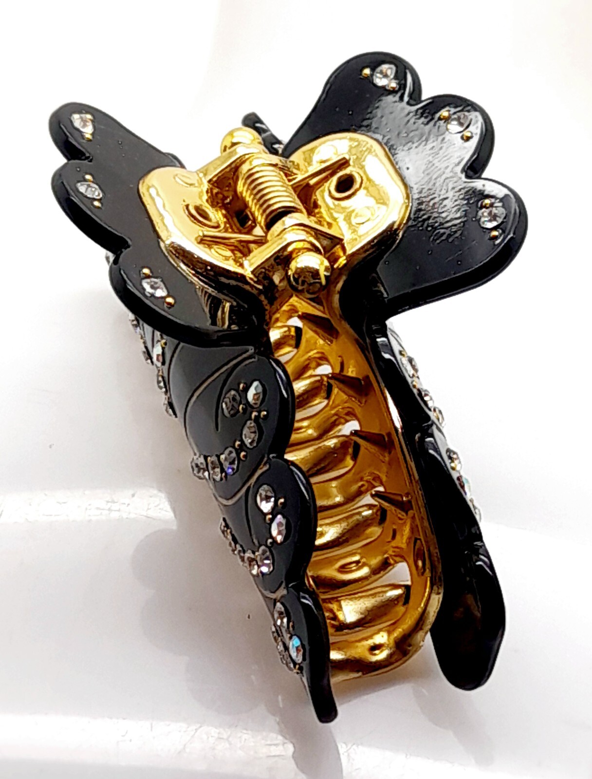 large size with rhinestone black Acrylic Claw Clip hair accessory Gift item