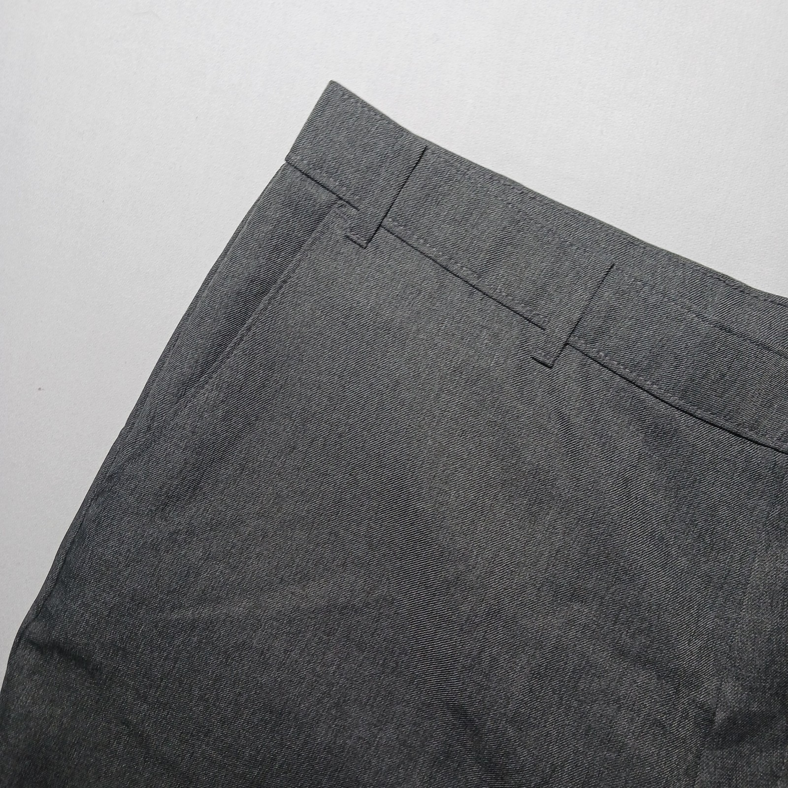Vintage 1999 Levi’s Mens Action Slacks 40X30 Gray Heathered Dacron