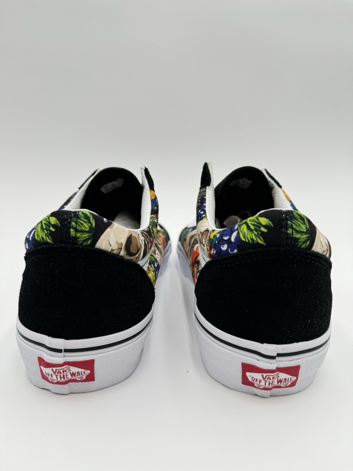 Vans Men’s Old Skool Fruit Skull Size 10.5 Black White |VN0005UFMCG|