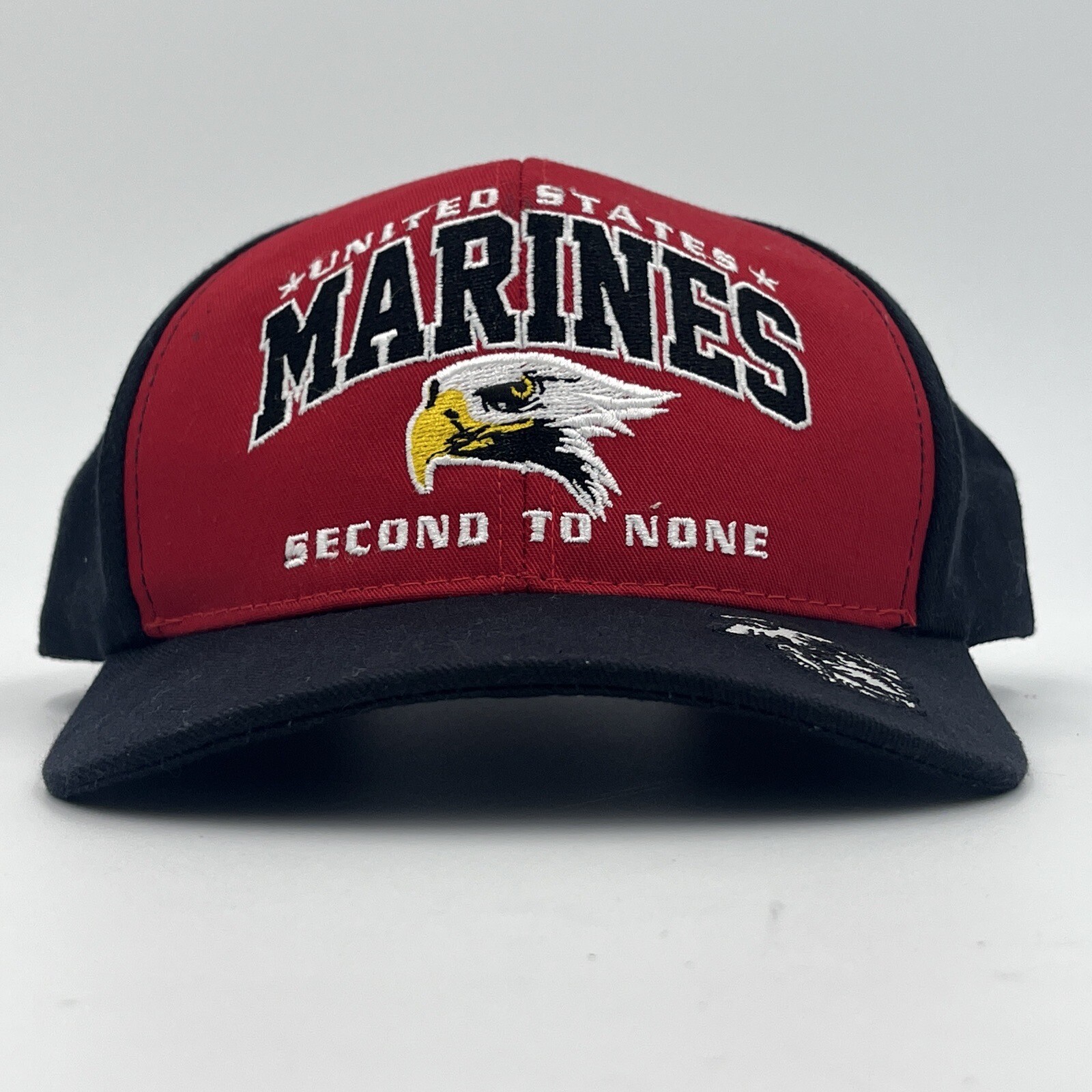 Marines Second To None Cap – United States Military StrapBack One Size Hat VGUC