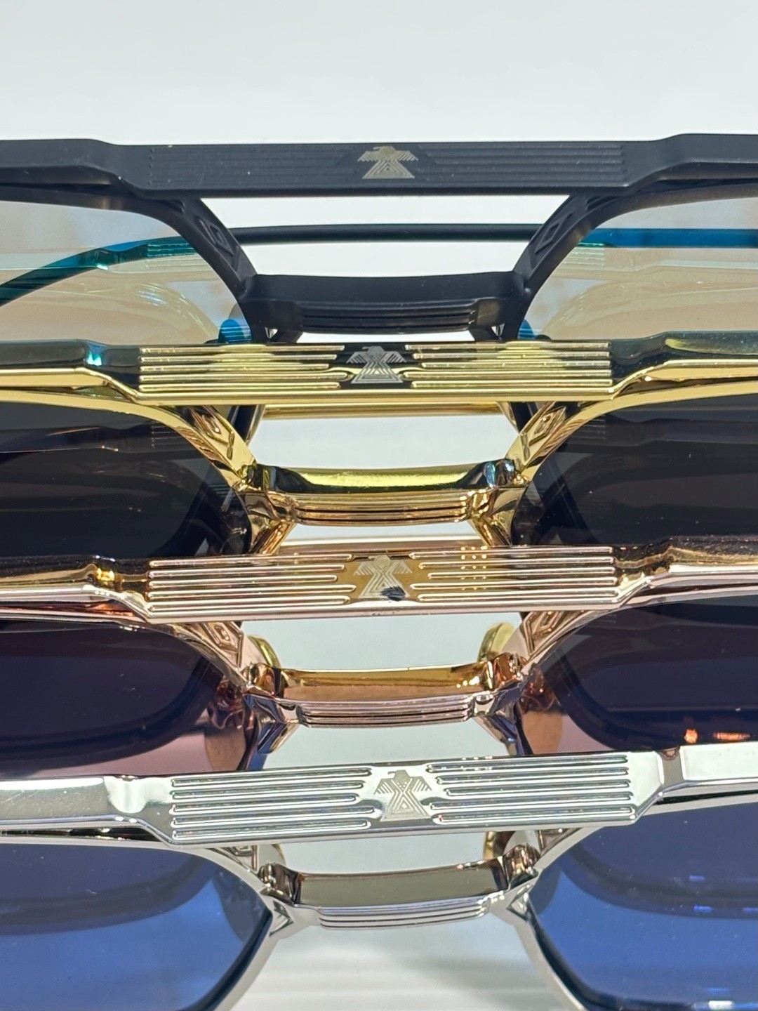 Jacques Marie Mage DEAVER Rectangular Sunglasses 54-19-146
