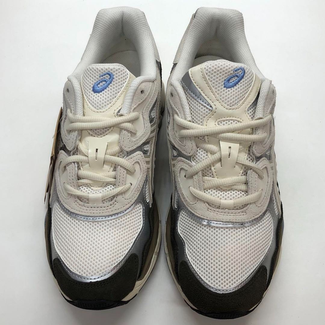 Asics Gel-NYC 1203A383-103 sneaker shoes Beige Cream Brown Grey White Blue Ivory