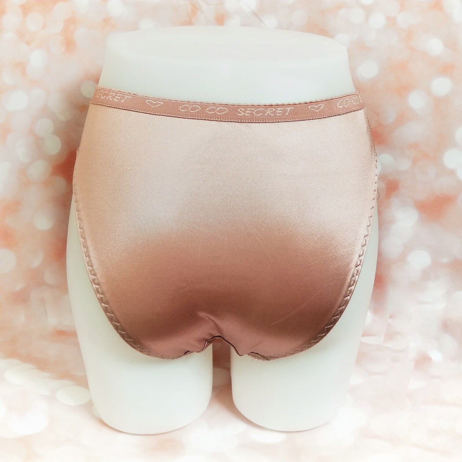 Mothers Day Gift Coco Secret High Cut Full Coverage Satin Shiny Bikini Panties