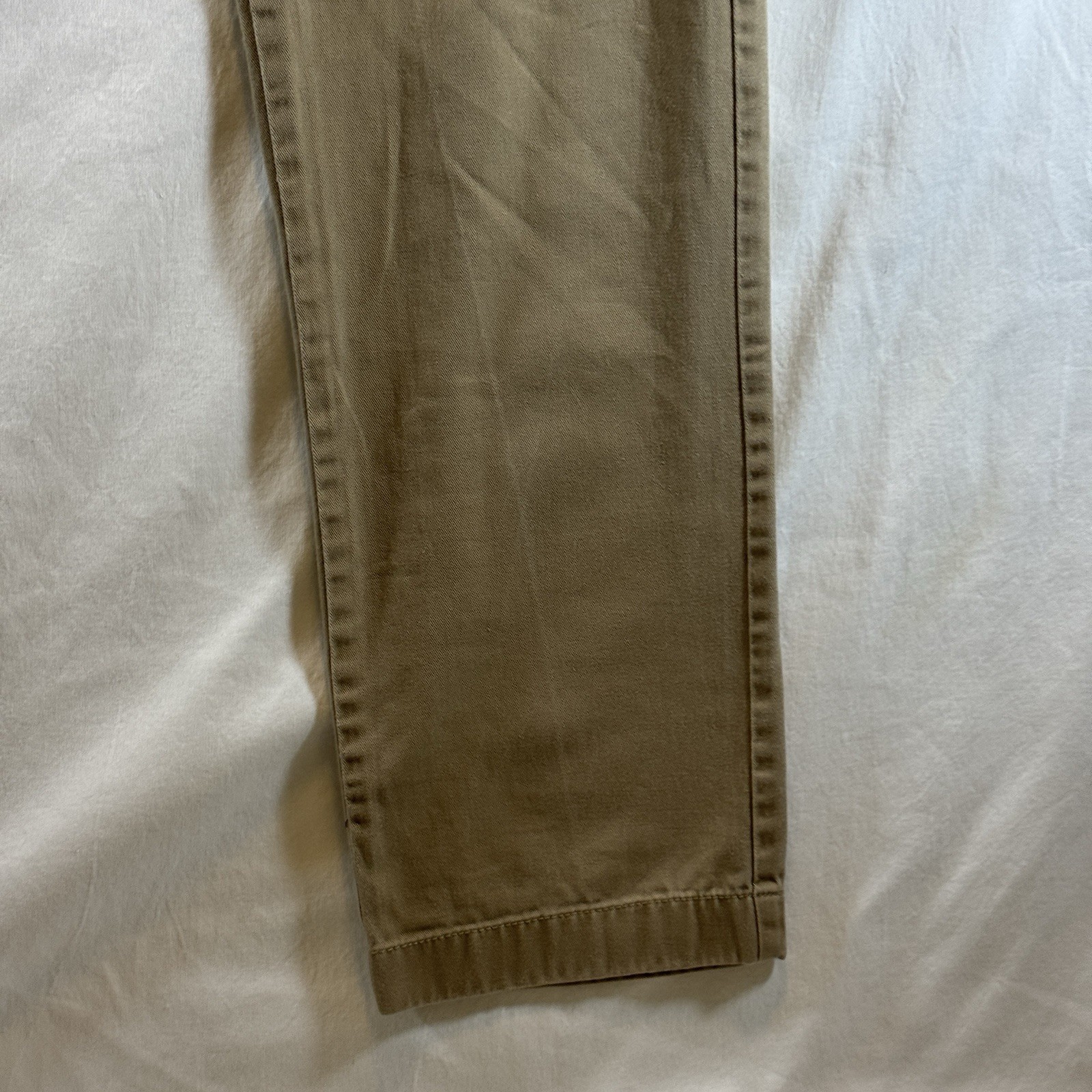 J.Crew The Sutton Mens Pants 31×32* (31L)Tan 38648 Mid-weight Straight Fit Chino