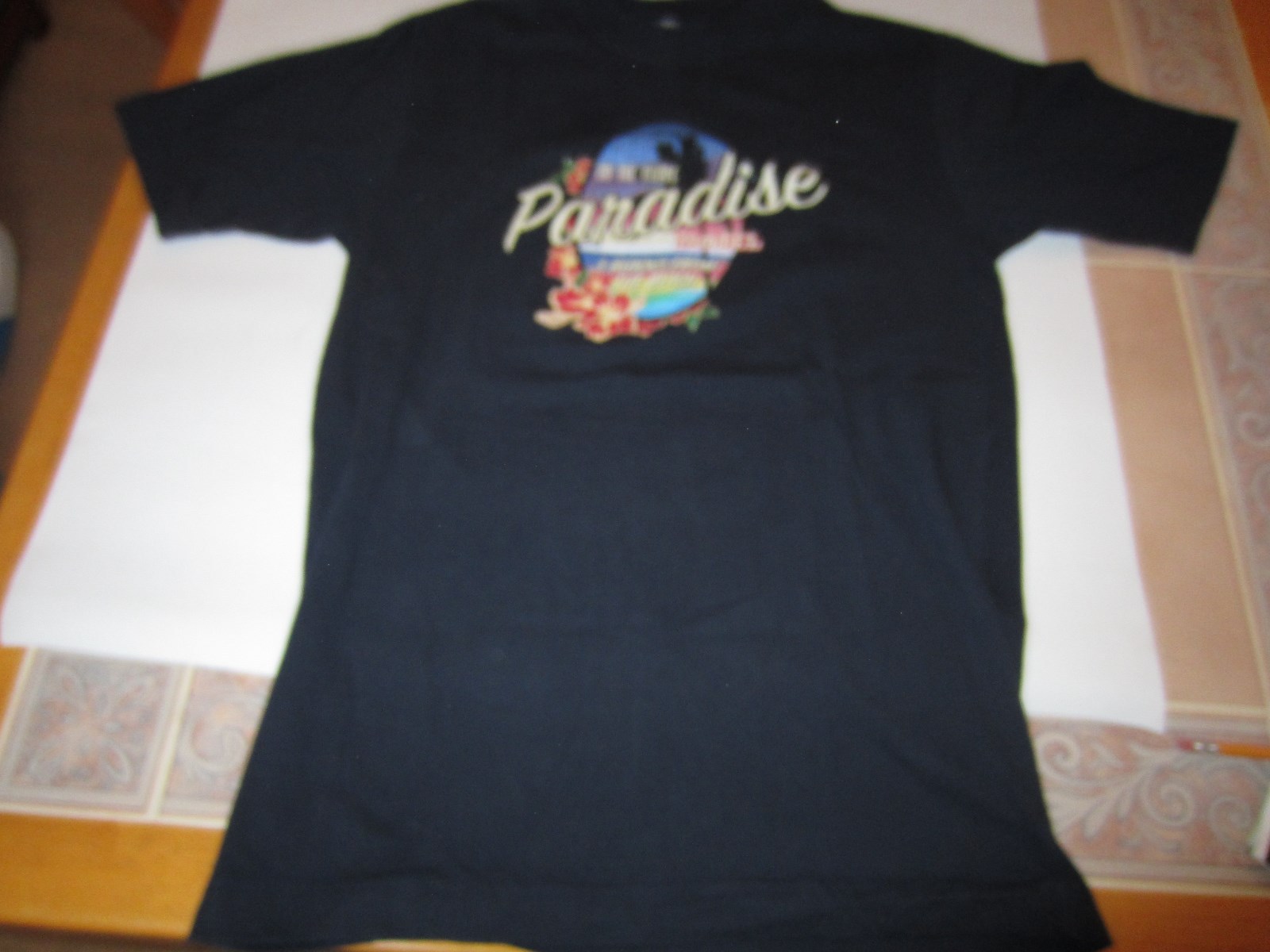 PARADISE MOTEL On The Shore 3 blocks from the beach Aeropostale t Shirt sz S