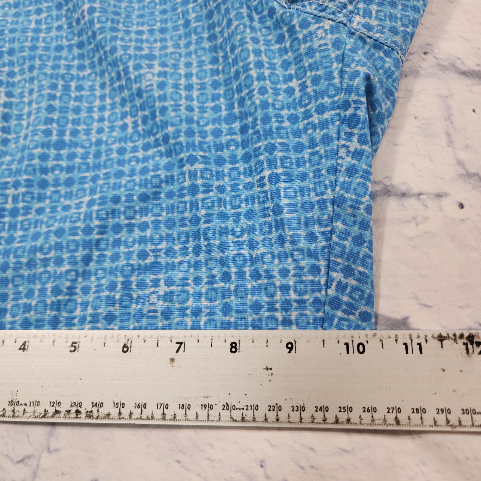 Johnnie O MENS SIZE S Mallon Swim Surf Shorts Fully Lined Laguna Blue