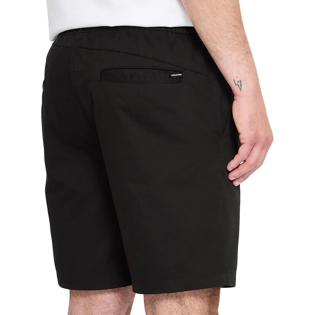 Volcom Frickin Elasticated Waist 19″ Shorts – Black (SP26)