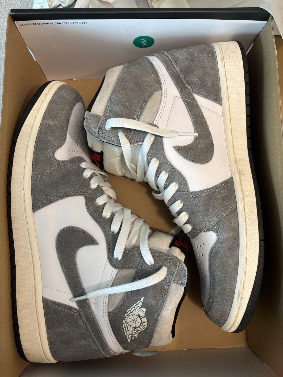 Jordan Air Jordan 1 Retro High OG Washed Black Suede Colorblock DZ5485-051 2023