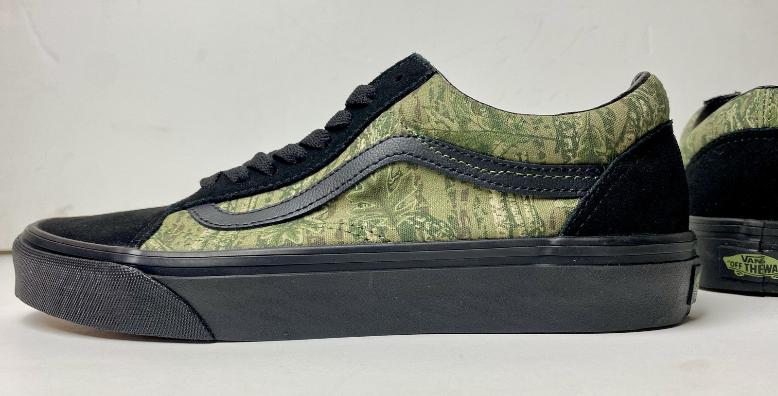 VANS OLD SKOOL Camo Sz 8 M / 9.5 W Black NEW Skateboard Off The Wall