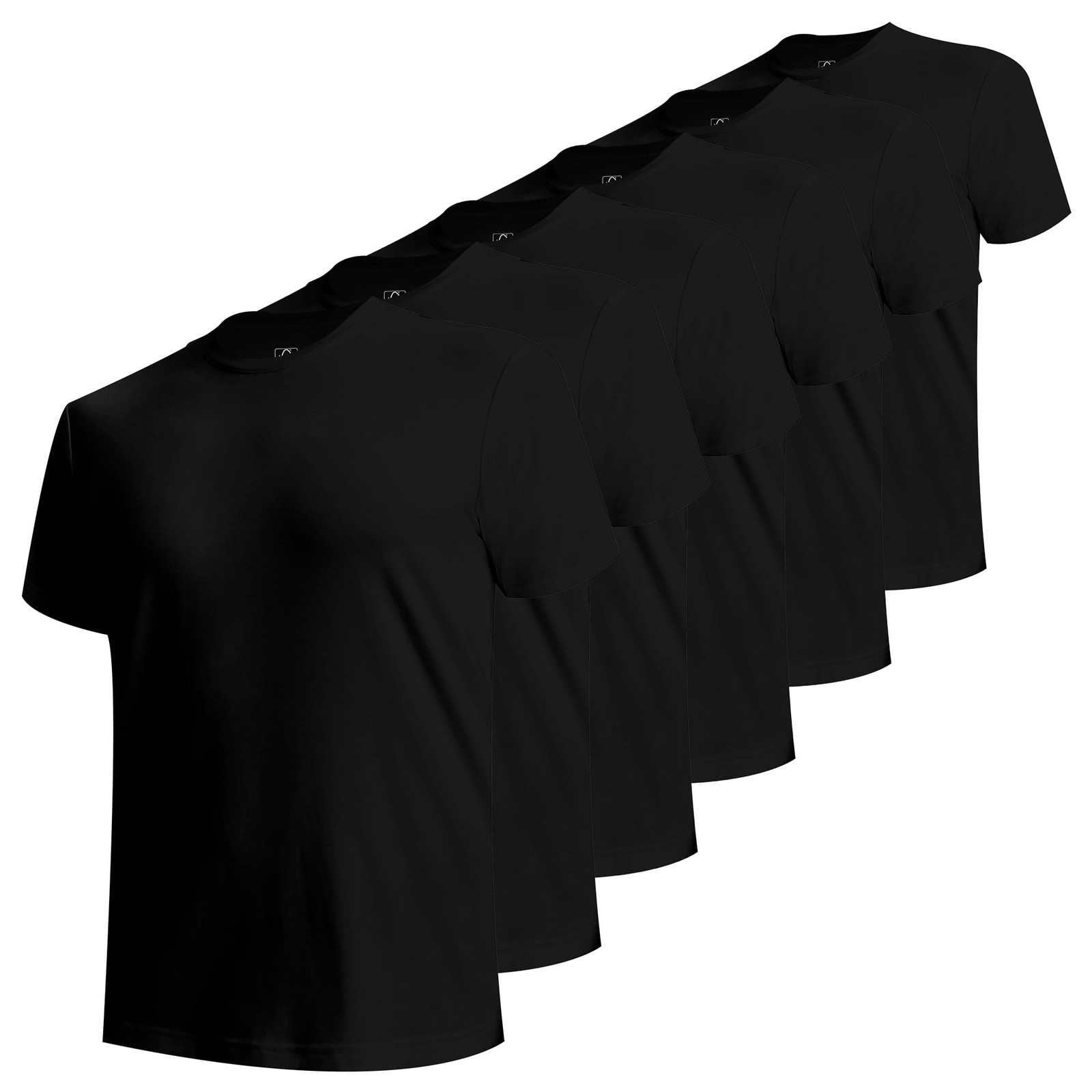 BAMBOO COOL Men’s Undershirts Moisture Wicking Crewneck T Shirts, Breathable …