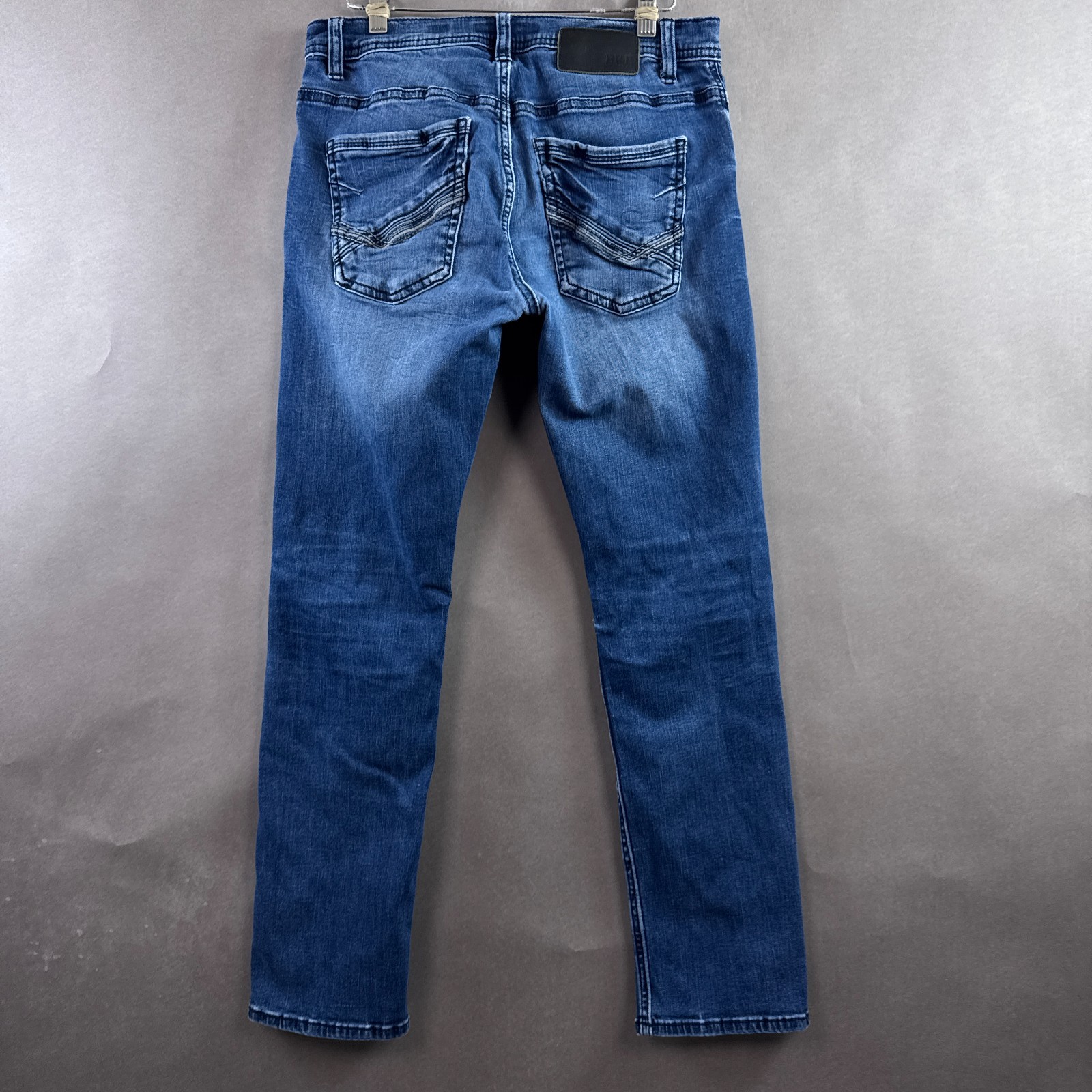 Buckle BKE Jeans Men 30×28 Blue Alec Denim Pant Faded Stretch Washout (Tag32x30)