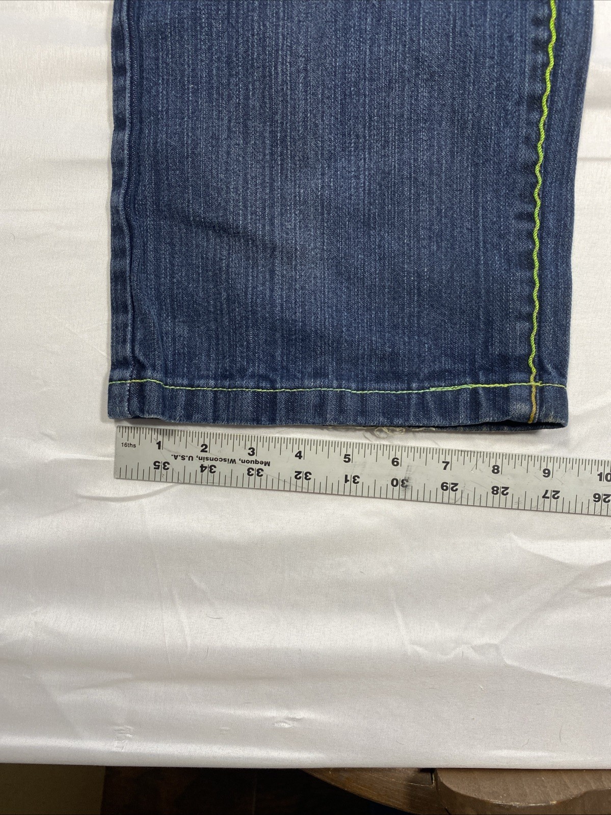 Brooklyn Xpress Y2K Denim Jeans 34 Streetwear Baggy 90s Grunge Hip Hop H