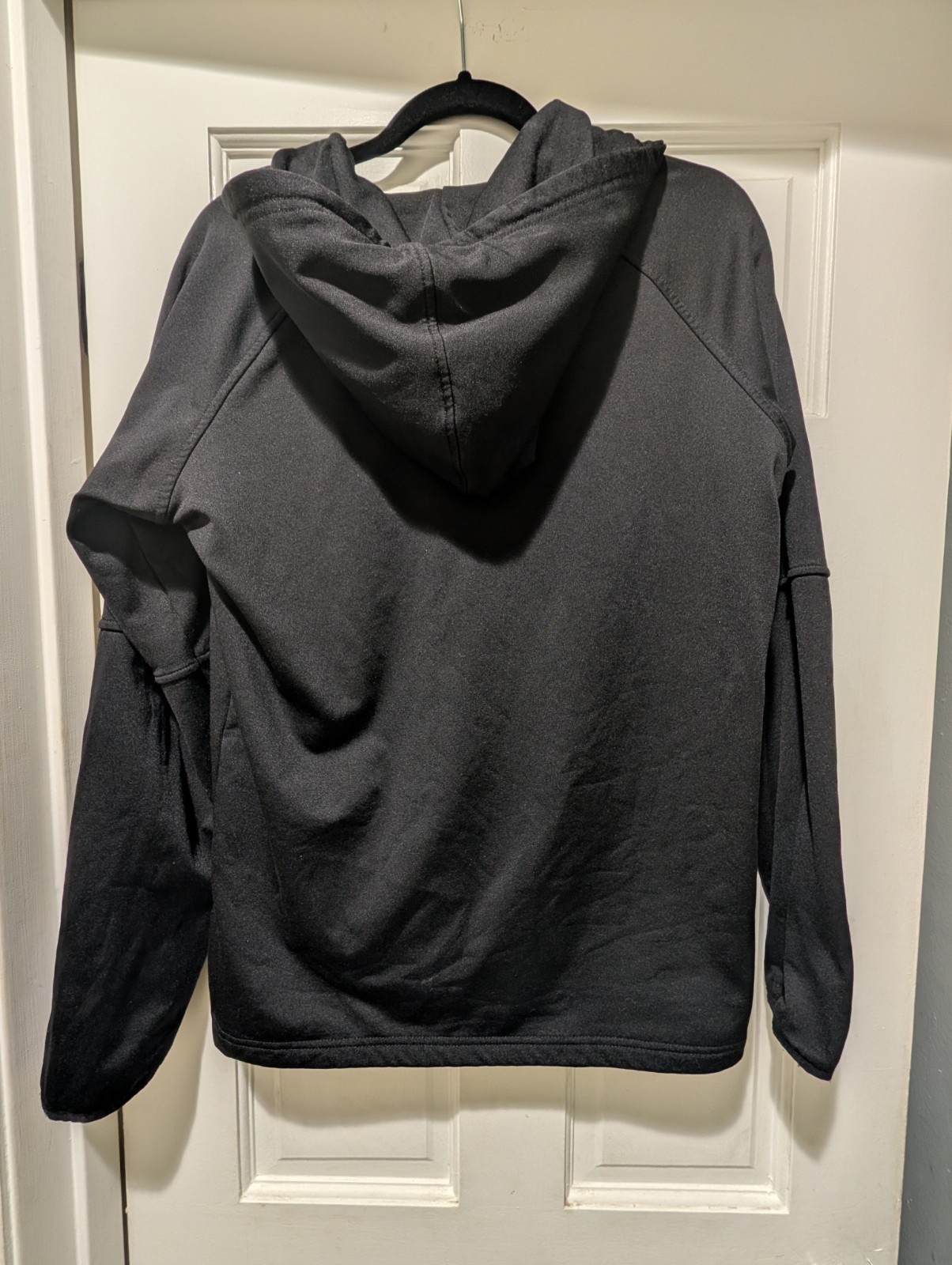 Reebok Pathfinder Hoodie Mens Medium Black Half Zip Performance Pullover