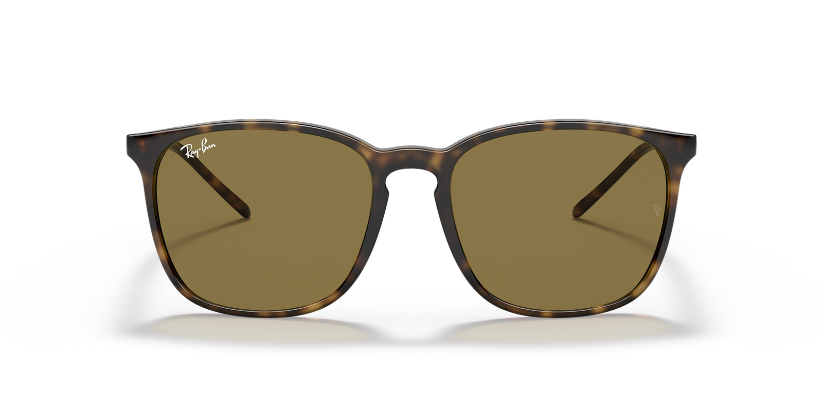 Ray-Ban RB4387 Polished Light Havana/B-15 Brown 56mm Sunglasses RB4387 710/73 56