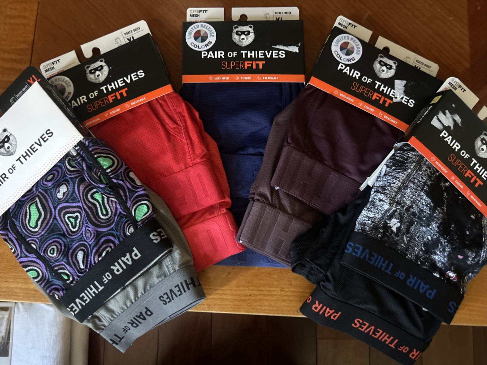 Pair of Thieves SuperFit Mesh Choice! size XL
