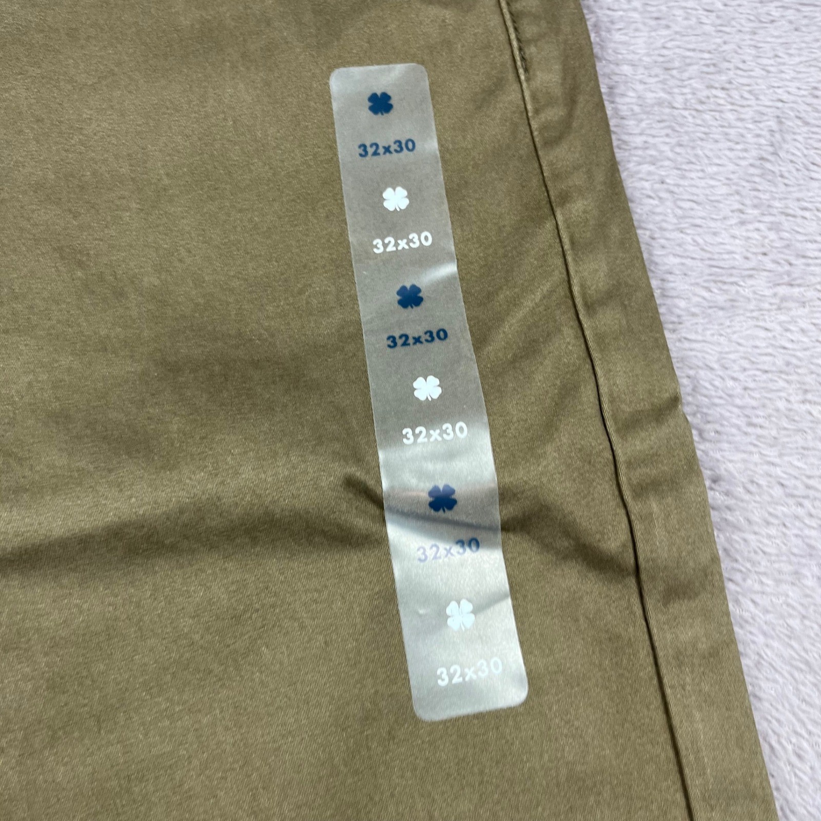 Lucky Brand 410 Athletic Straight Pants Mens 32×30 Olive Brown Advanced Stretch