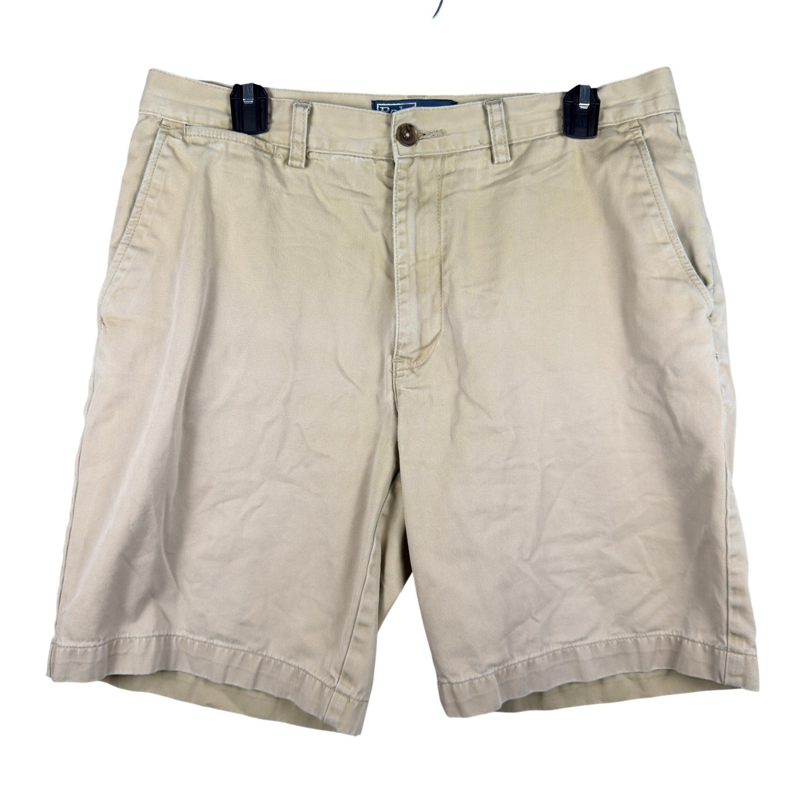 VINTAGE Polo Ralph Lauren Prospect Shorts Men 32 Tan Khaki Chino Classic Casual