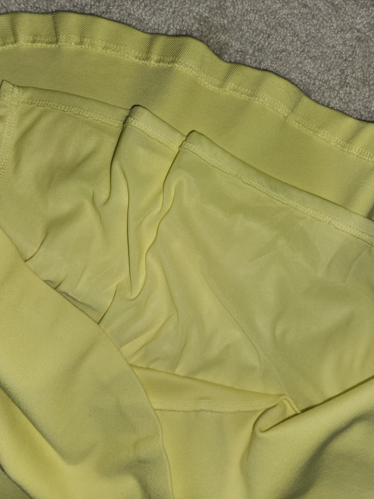 Banana Republic Yellow Lemon Fitted Pleated Sleeveless Career Dress Sz4