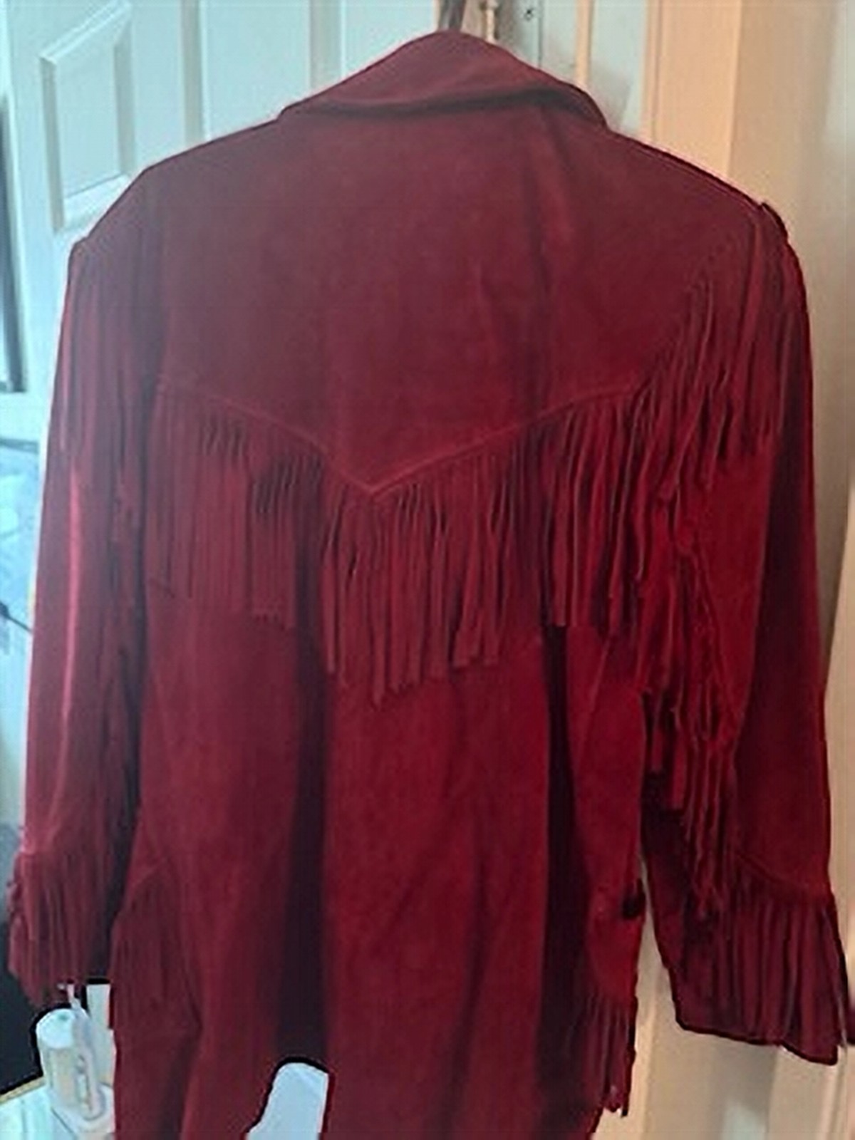 Purple Shingle Swede Medium Jacket, Comint made in Argentina