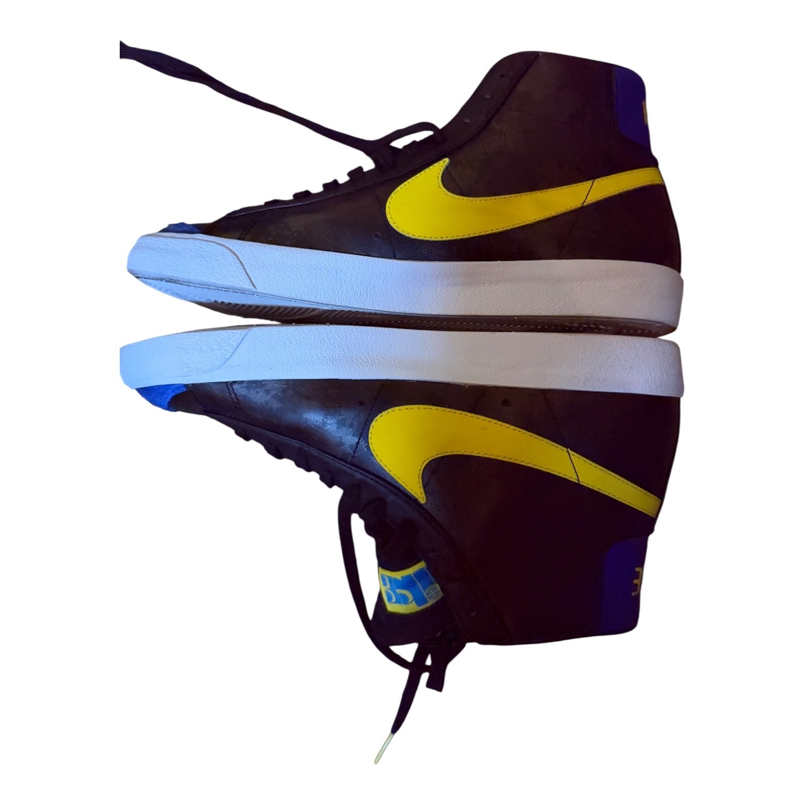 Nike Blazer Mid Men’s Size 10 Black Basketball Shoes Sneakers DC1414-001
