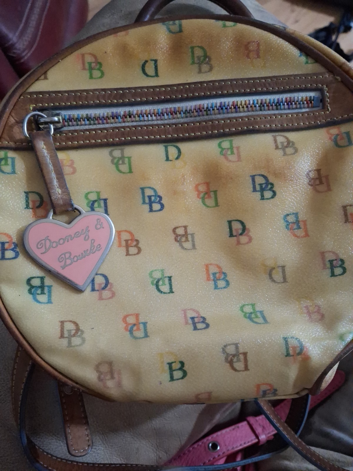 RARE Vintage Y2K Dooney & Bourke mini backpack Sweetheart Collection