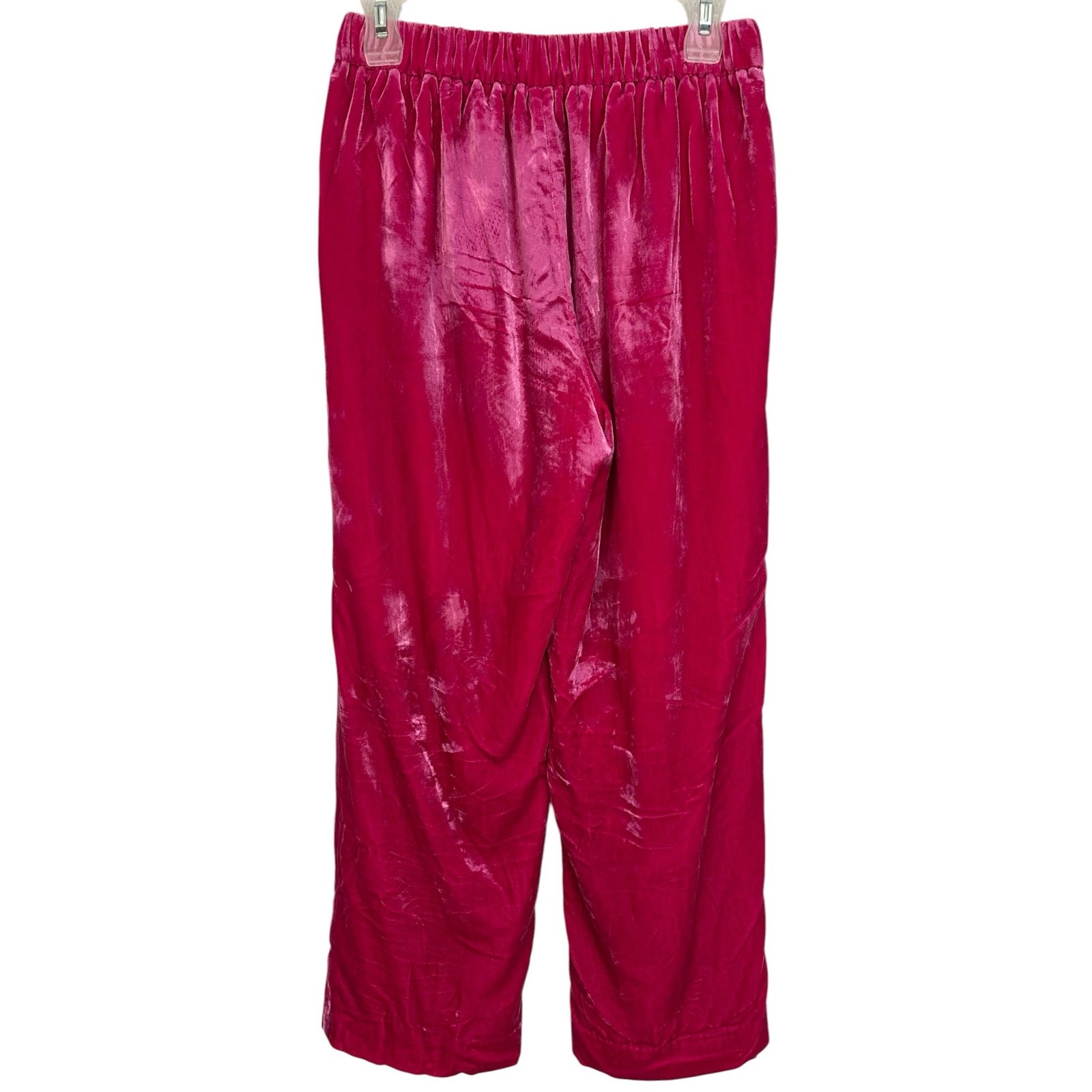 J. Crew Pull-on Peyton Pant in Velvet Fuchsia Pink AB650 Size 2