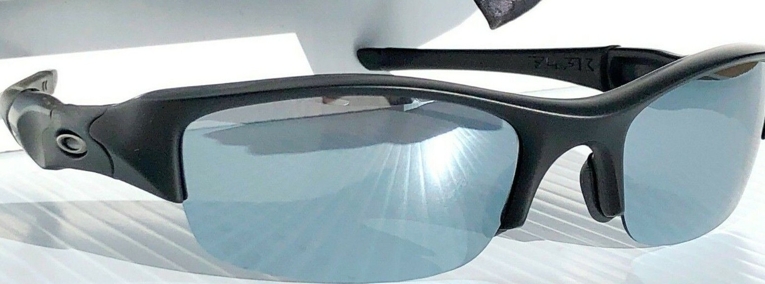 NEW Oakley FLAK JACKET Polarized CHROME Replacement- LENS ONLY SPECTRA US 9009