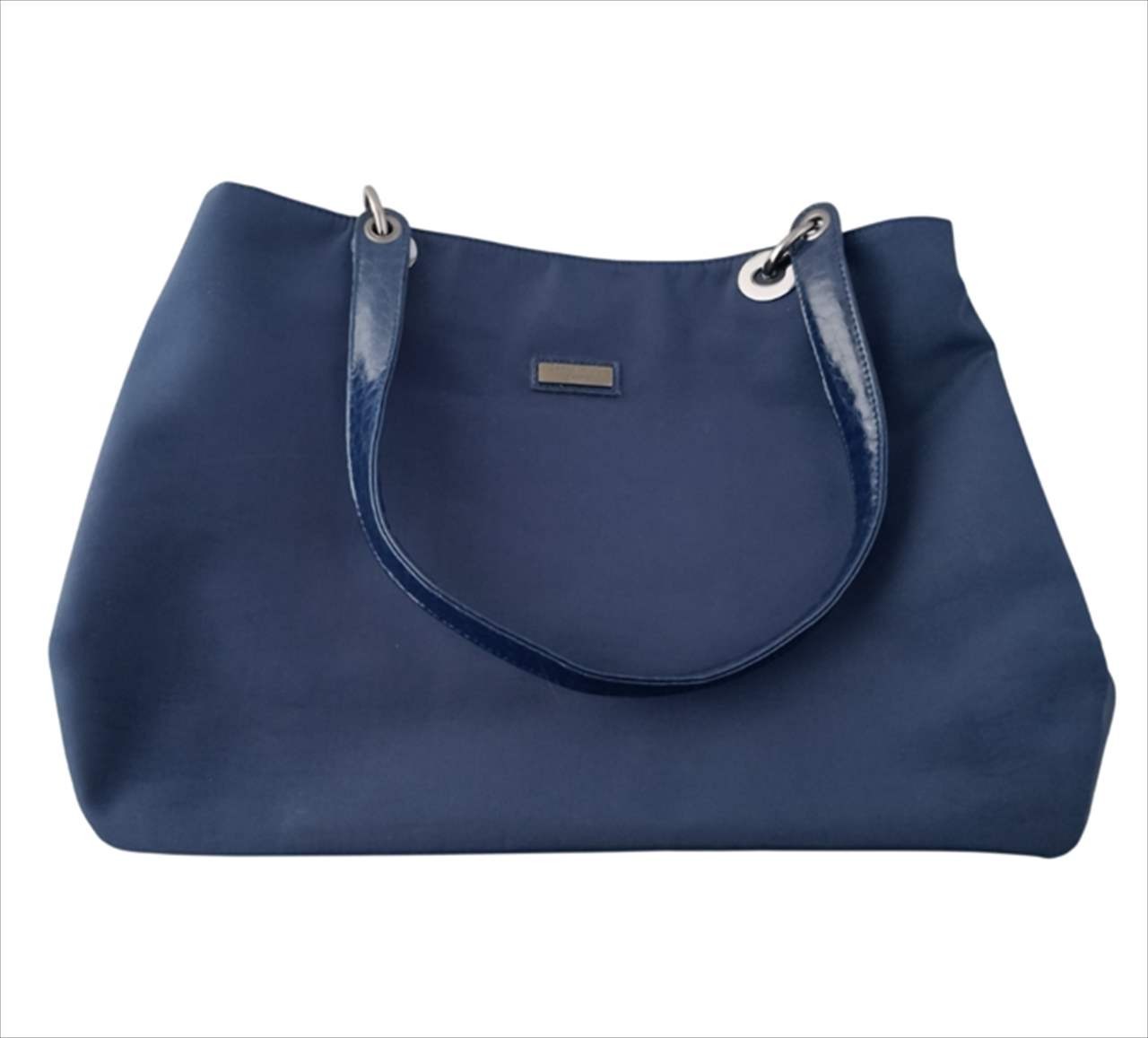 SANT MARIOS Leather Shoulder Bag Blue Size: W:15.7×H: 11.4in. [Unused] Italy