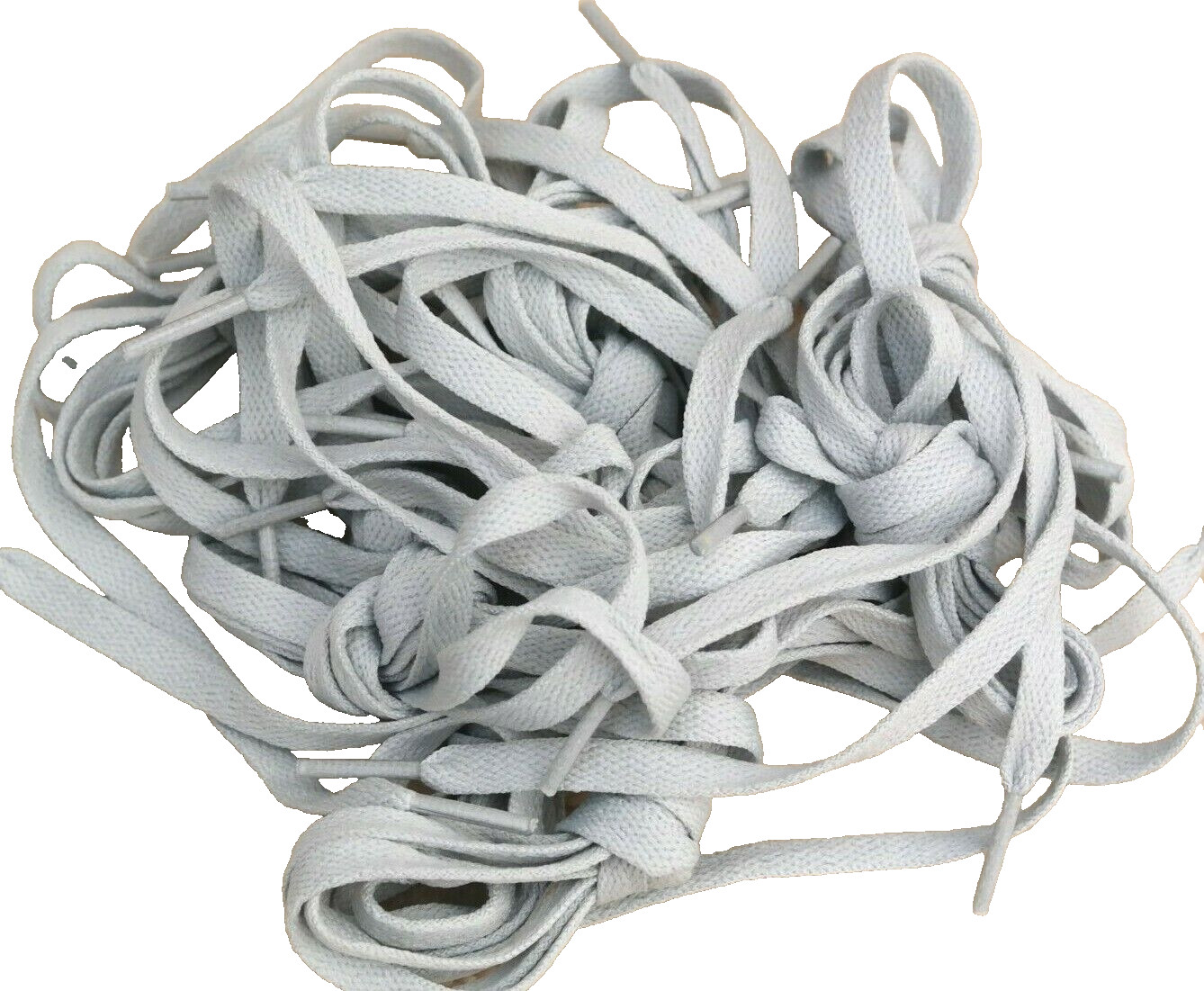 CHEX Laces 18 x Pairs 70 cm 27″ Long 0.8 cm Wide Grey Short Sport Shoe Laces
