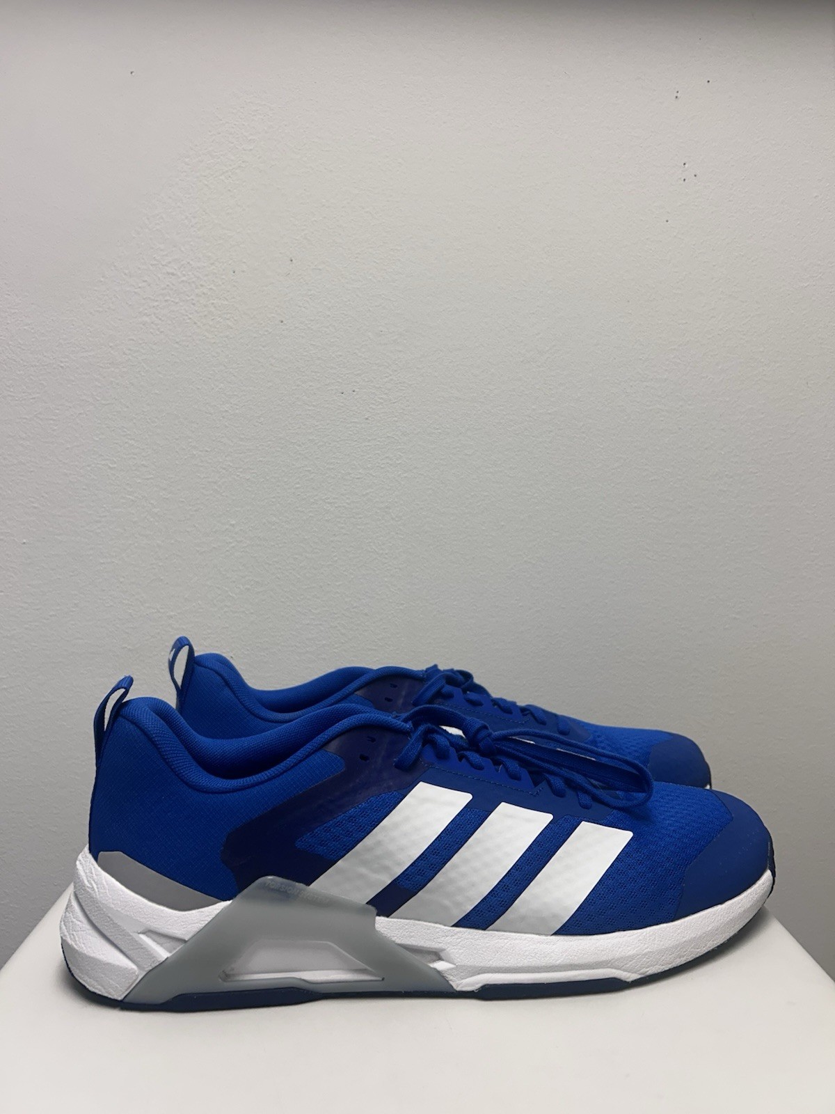 Size 16-Men’s Adidas Dropset Control Trainer Royal Blue White