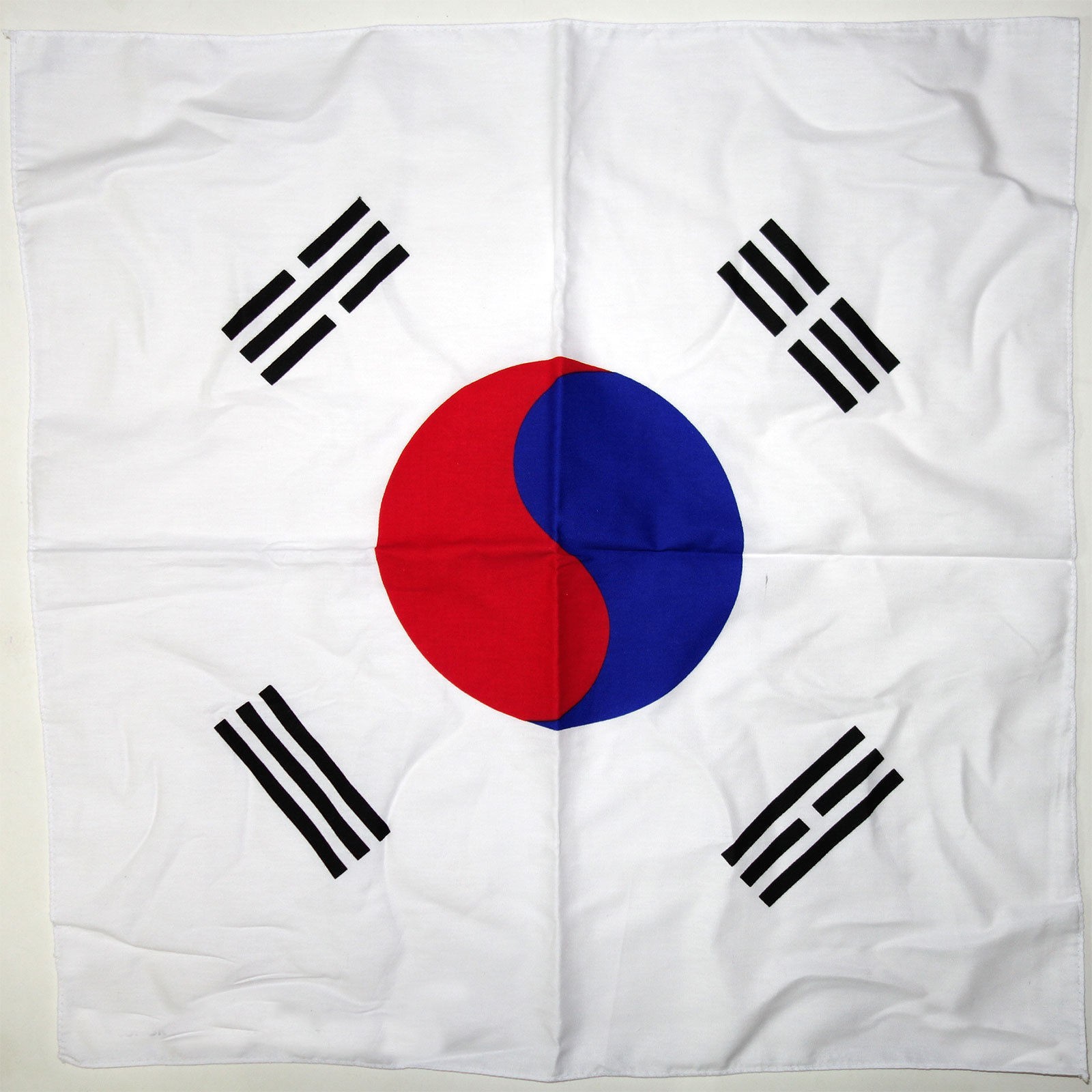 SOUTH S. KOREA FLAG BANDANA Cotton Scarf Head Hair Neck Band Face Mask Cover