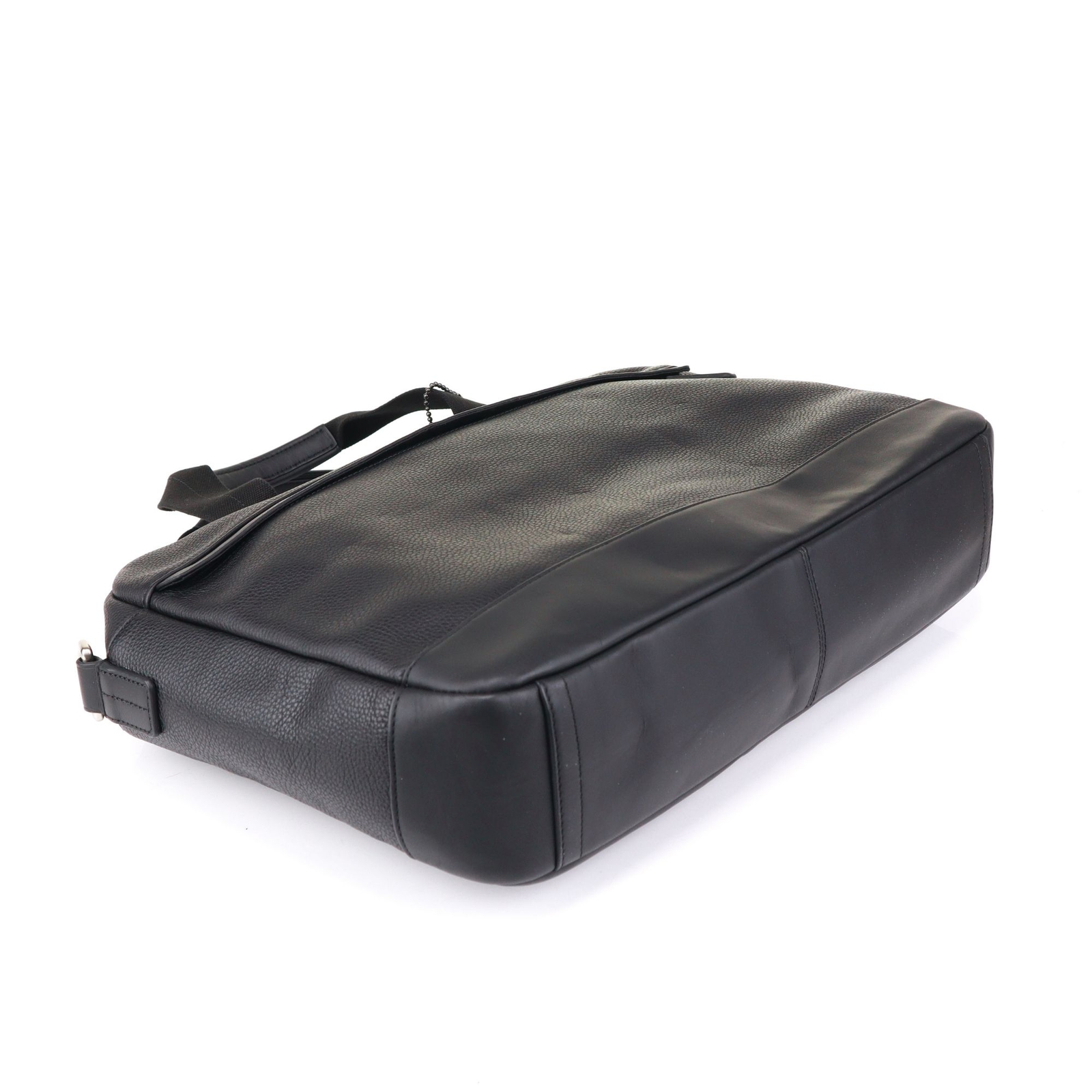 Coach Camden Leather Zip Top Briefcase 70927 Black