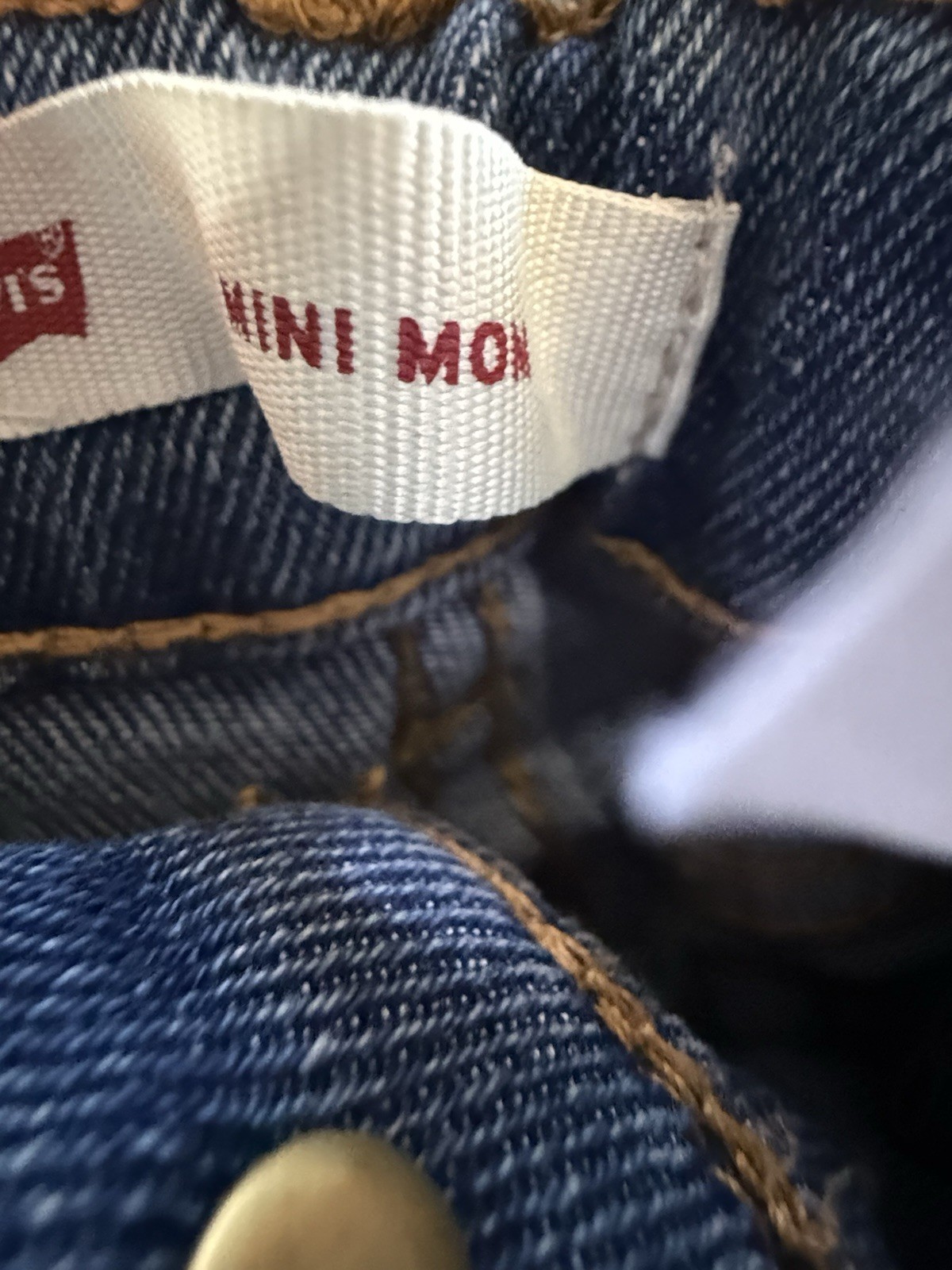 Mini Mom Stretch 7 Reg High Rise 7 Reg Levi Jeans Girls NWT Repreve Free Ship