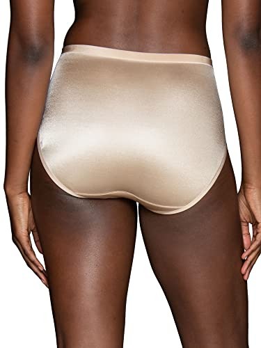Vanity Fair Body Caress High Cut Panties Size 9 Damask Neutral 13137 3 Pack NWT