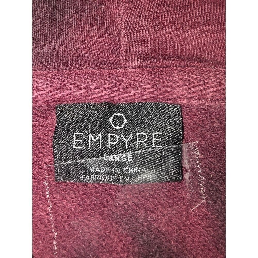 Empyre Fredia Skeleton Hand Cotton Tye Dye Size L Pullover Drawstring Hoodie