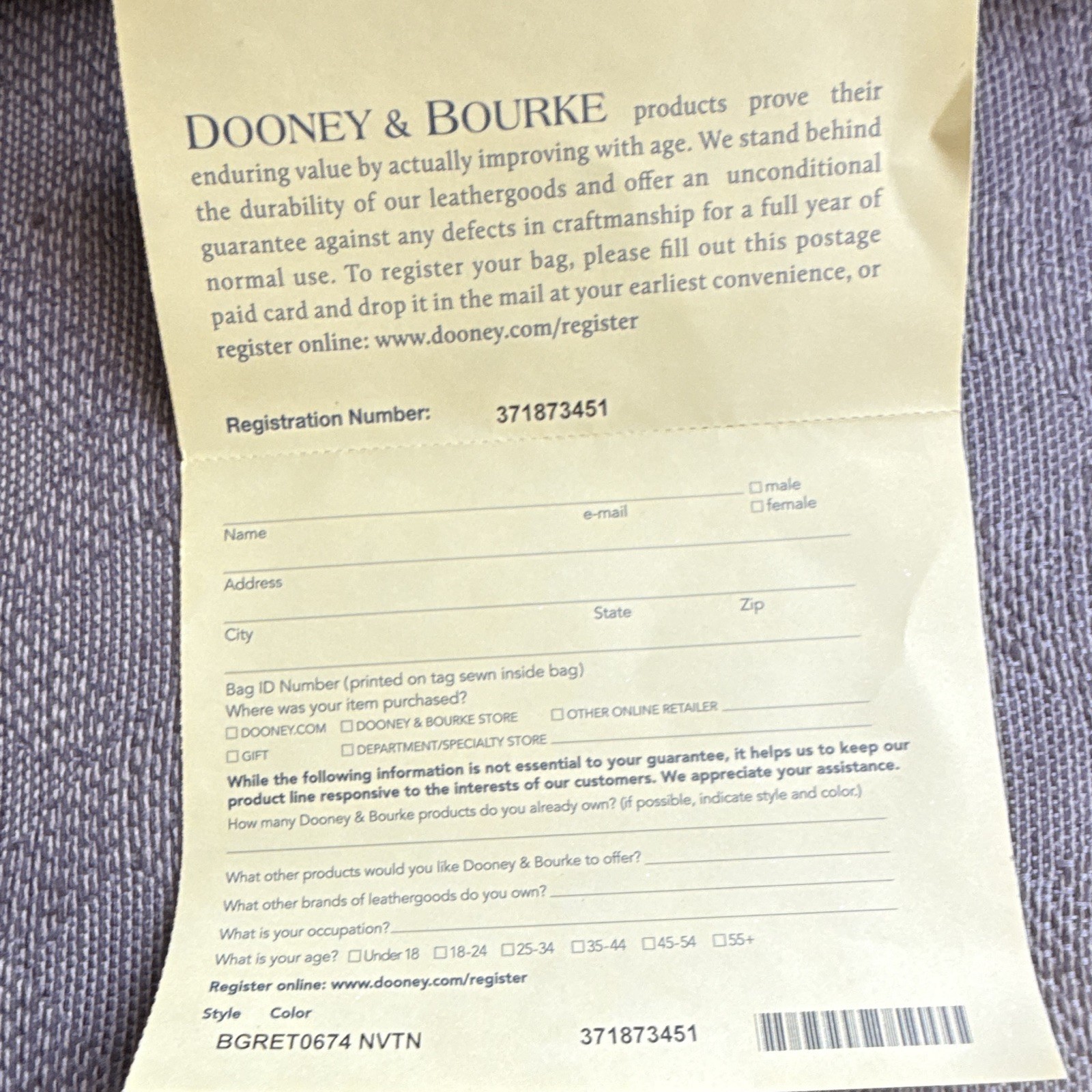 Dooney & Bourke Navy/Brown Monogram Zip Satchel, Strap, Gold Hardware, Pockets