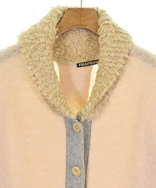 FRAPBOIS Cardigans BeigexGray 1(Approx. S) 2200674807099
