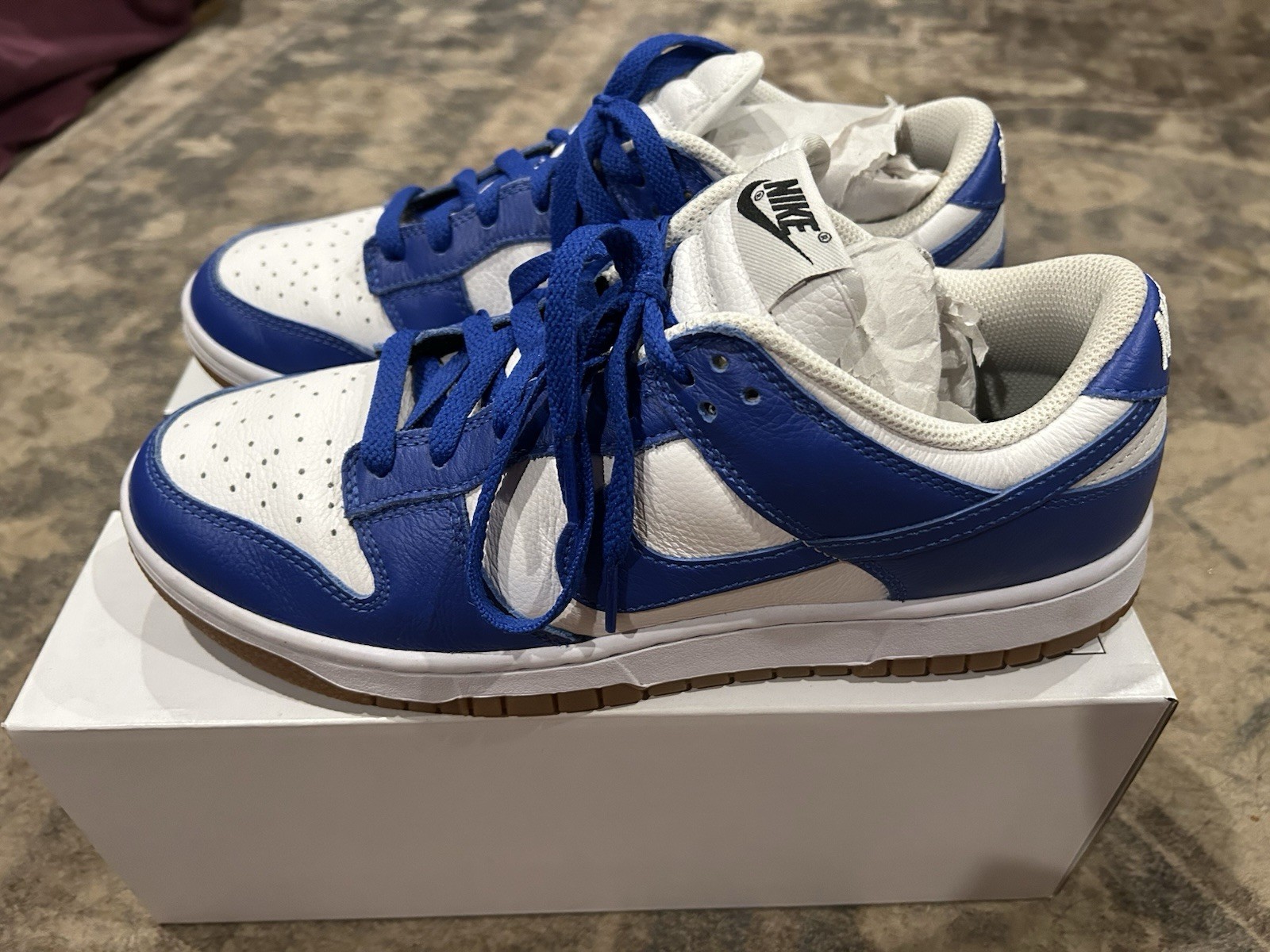 Size 10 – Nike Dunk Low by You Dodgers