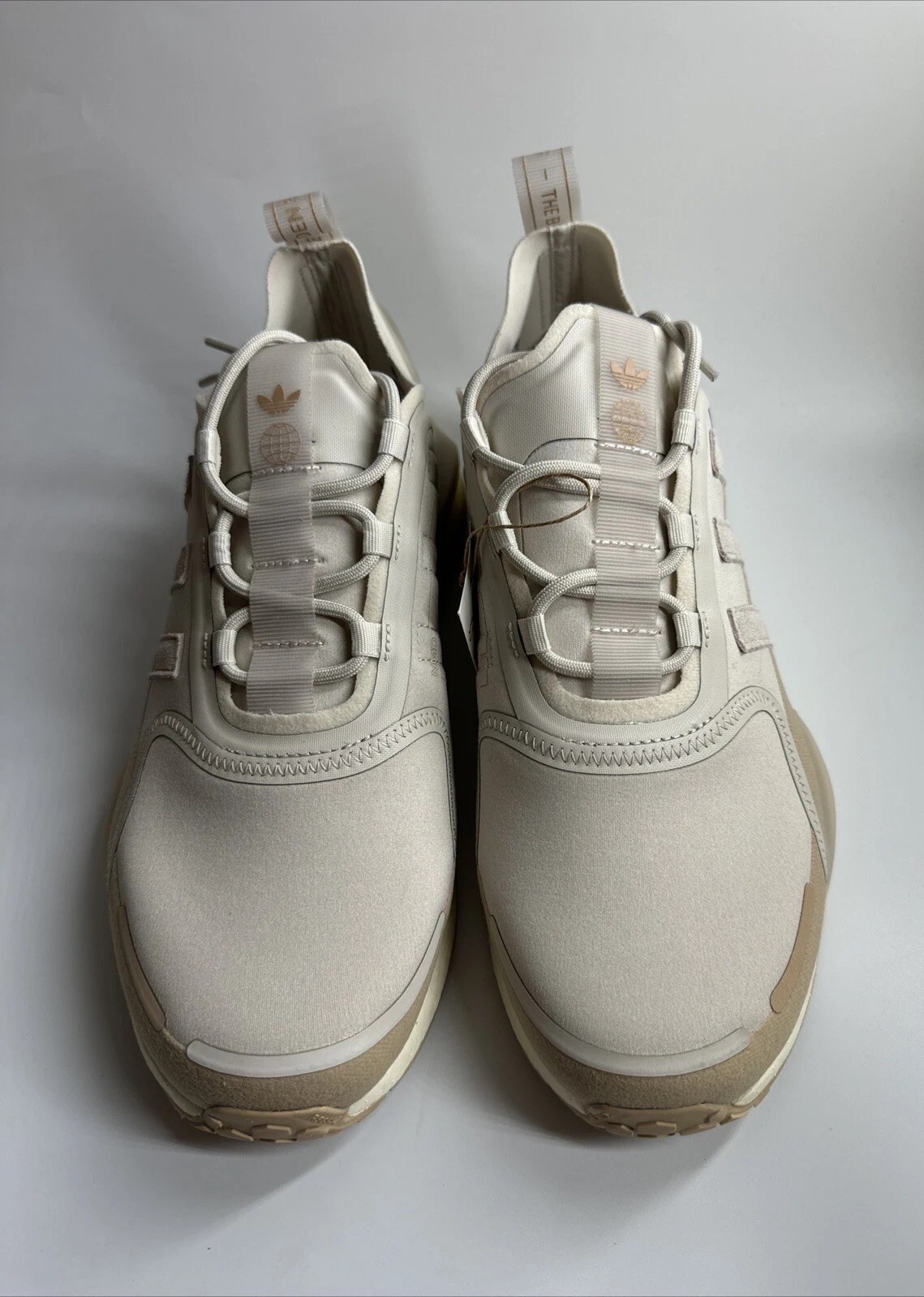 adidas Men’s Size 10 NMD_V3 BOOST Shoes Alumina Magic Beige HQ8601 NEW