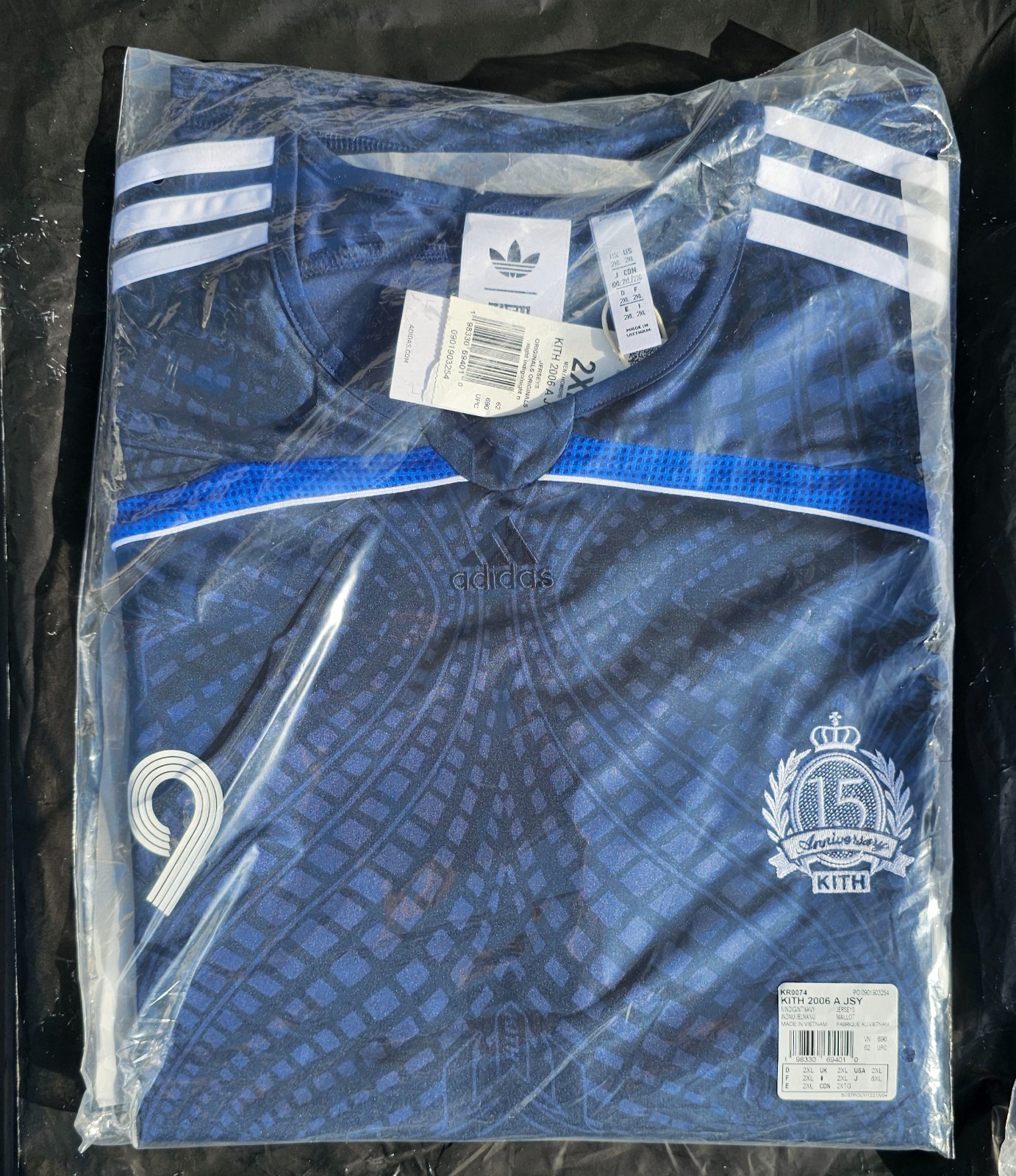 Kith x Messi x Adidas Football Size XXL Argentina Away 2006 World Cup Jersey 2XL