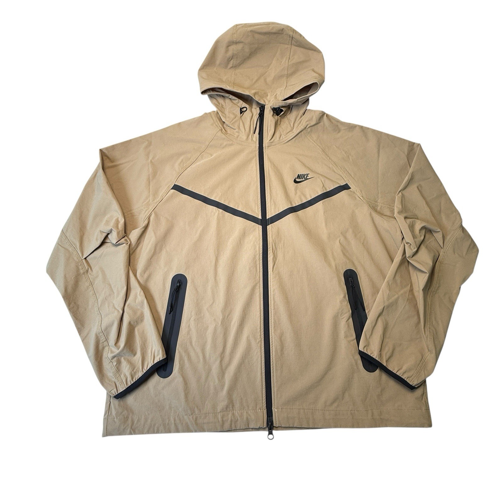 Nike Tech Windrunner Woven Jacket Parachute Beige HM7157-297 Men’s Sizes M-XXL