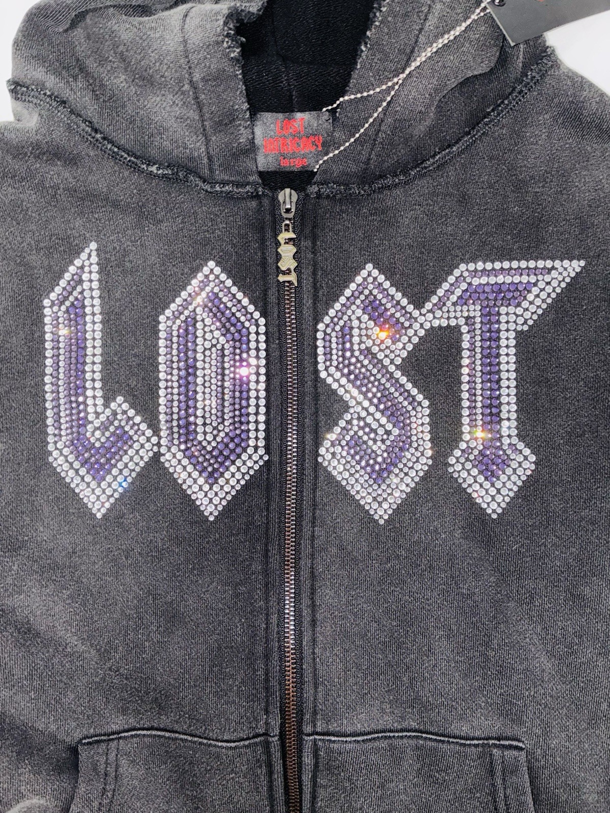 Lost Intricacy Purple Hoodie