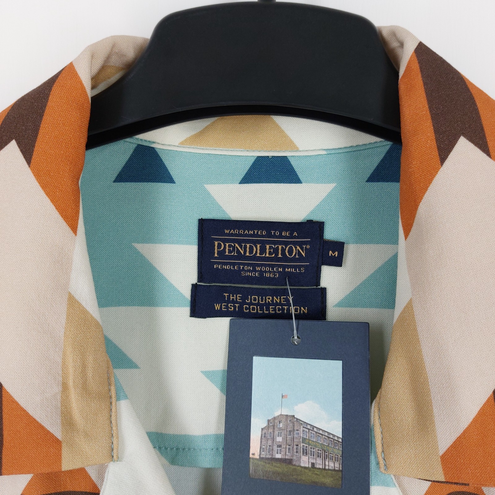 Pendleton Men’s Size Medium Southwestern Journey West Resort Shirt BNWT RRP £100